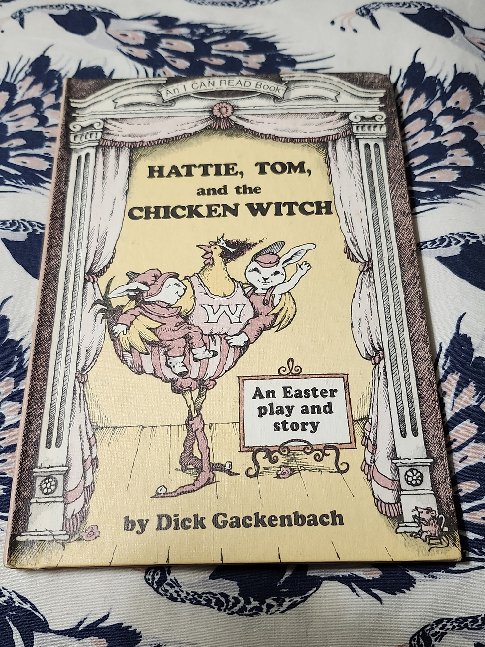 Vintage 1980 "Hattie, Tom, and the Chicken Witch" Children's Book